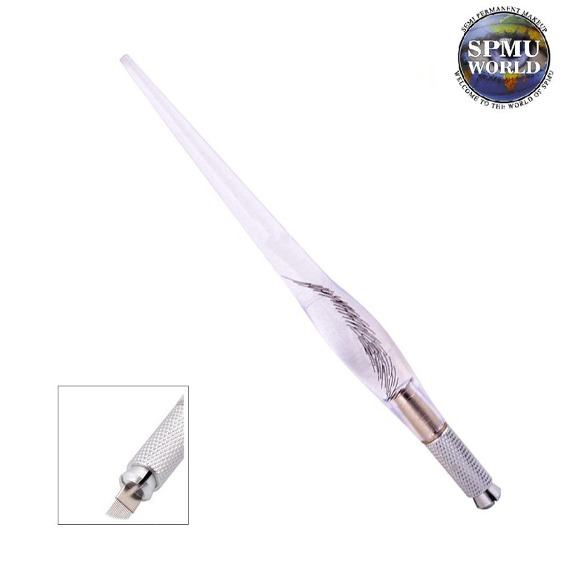 thumbnail interactive-video image 1 of 10Pcs Microblading Handles Disposable Manual Microblading... 1 of 13