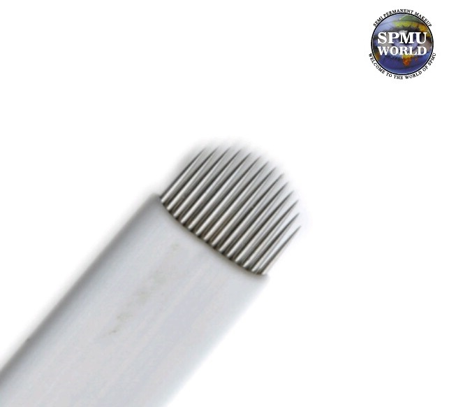 Microblading Blades – Tattoo Needles For Permanent Makeup, Manual Eyebrow Blade, Stainless Steel