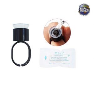 Sterile Pigment Ring With Ink Cup And Sponge